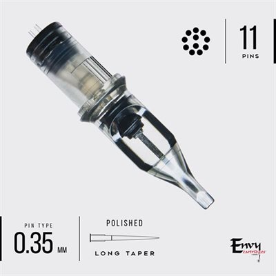 Envy cartridge angled round - 11 round liner