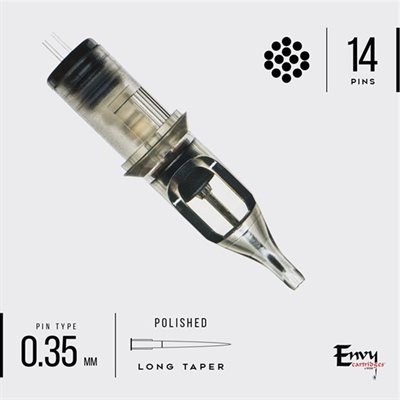 Envy cartridge angled round - 14 round liner