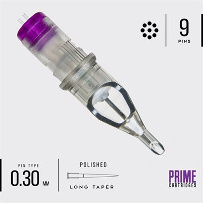 Prime+ cartridge angle round - bugpin 9 round liner