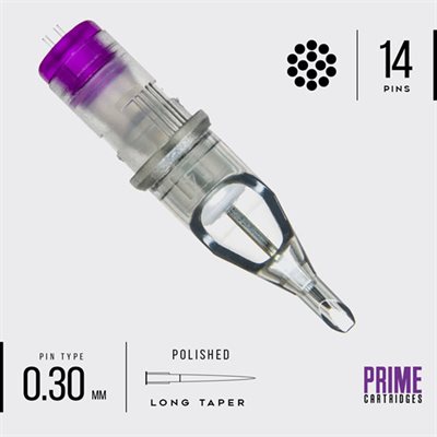 Prime+ cartridge angle round - bugpin 14 round liner