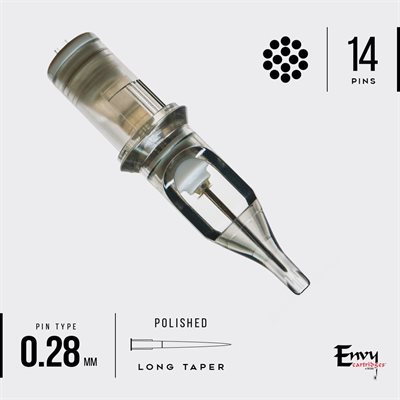 Envy cartridge bugpin round liner