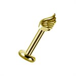 18k gold plated CoCr internal wing attachment