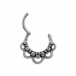 Tribal hinged segment clicker