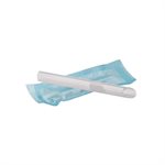 Disposable plastic angled receiving tubes - 50 pcs