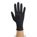 Medical grade black latex gloves (10 boxes)