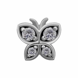 CoCr internal butterfly attachment with premium zirconia