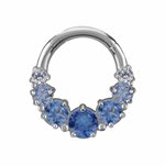 CoCr clicker ring with premium zirconia