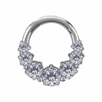 CoCr clicker ring with premium zirconia