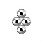 Titanium internal 4 balls trinity attachment